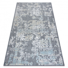  Szőnyeg Structural SOLE D3812 Dísz lapos szövött szürke / bézs 120x170 cm lakástextília