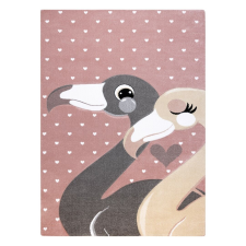  Szőnyeg TINIES FLAMINGOS szín púderrózsaszín 120x170 Hakano lakástextília