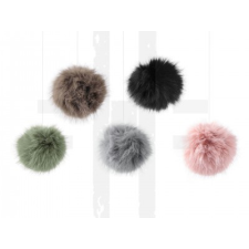  Szörme bojt - 11 cm dekorációs kellék