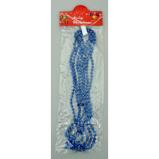 Szoti Gyöngy girland, kék, 2,7 m - 70851 karácsonyfadísz