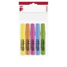  Szövegkiemelő 1-4mm, Videotip Ico 5 klf.szín filctoll, marker