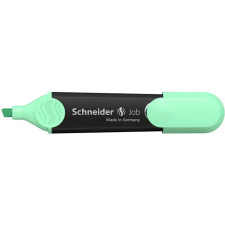  Szövegkiemelő, 1-5 mm, SCHNEIDER "Job Pastel", menta filctoll, marker