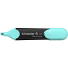  Szövegkiemelő, 1-5 mm, SCHNEIDER "Job Pastel", türkizkék