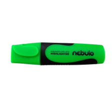 Szövegkiemelő NEBULO neonzöld filctoll, marker
