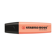 Szövegkiemelő STABILO Boss pasztell barack filctoll, marker
