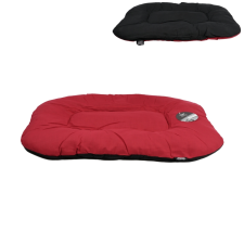  Szövet kutyaágy LOVE STORY ANIMAL piros - több méretben Méret: S szállítóbox, fekhely kutyáknak