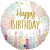Születésnap Happy Birthday Candle mini fólia lufi 19 cm (WP)
