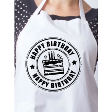  Születésnapi ajándék - Happy Birthday kötény lakástextília