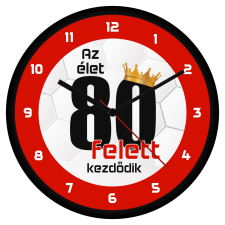  Születésnapi falióra - 80 felett falióra