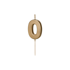 Születésnapi gyertya 0, 4,5 cm, party kellék