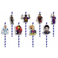 SZÜLETÉSNAPI GYÖRGYÖK JELLEMZŐVEL - MESSI Futball - 8 db. party kellék