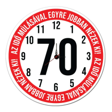 Szülinapi Falióra - Az idő múlásával 70 OST007 falióra