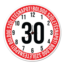 Szülinapi Falióra - Boldog Születésnapot 30 OST011 falióra