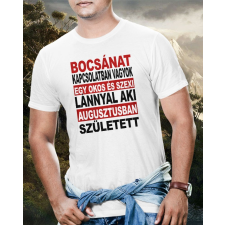 Szülinapi póló férfiaknak - Bocsánat kapcsolatban vagyok női póló