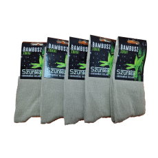 Szuntex zokni SZUNTEX Bambusz zokni DRAPP színben 5 pár/cs 35-38