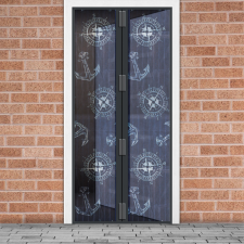  Szúnyogháló függöny ajtóra -mágneses- 100 x 210 cm - horgonyos szúnyogháló