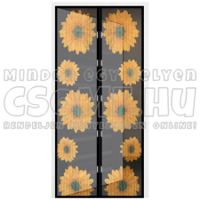  SZÚNYOGHÁLÓ FÜGGÖNY AJTÓRA - MÁGNESES VIRÁGOS - 100X210CM szúnyogháló
