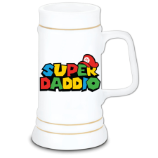 Szuper Daddio - Kerámia Söröskorsó sörös pohár
