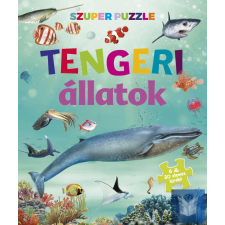Szuper puzzle - Tengeri állatok gyermek- és ifjúsági könyv