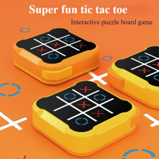 Szuper Tic Tac Toe hordozható utazó játékok társasjáték