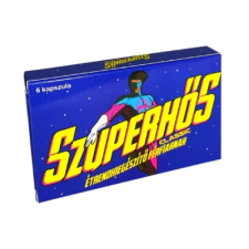 SZUPERHŐS CLASSIC POTENCIANÖVELŐ KAPSZULA FÉRFIAKNAK 6DB potencianövelő
