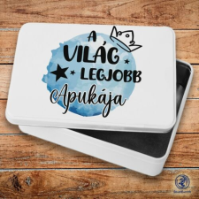 Szupicuccok A világ legjobb fiús apukája szendvicsdoboz (tároló doboz) ajándéktárgy