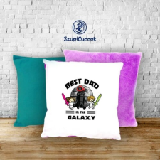 Szupicuccok Best Dad in the Galaxy párnahuzat (több színben) ajándéktárgy