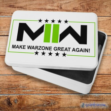 Szupicuccok Call of Duty - MW2 - Make Warzone Great Again fém szendvicsdoboz (tároló doboz) uzsonnás doboz