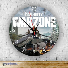 Szupicuccok Call of Duty - Warzone kör alakú üveg falióra falióra