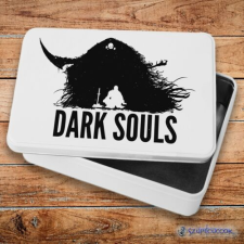 Szupicuccok Dark Souls bonefire siluette fém szendvicsdoboz (tároló doboz) ajándéktárgy