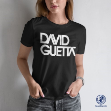 Szupicuccok David Guetta női póló Szín: Fekete, Méret: S, Fazon: Standard női póló