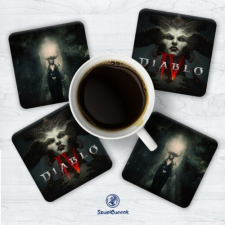 Szupicuccok Diablo IV. dark Lilith poháralátét szett (4db) ajándéktárgy