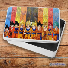 Szupicuccok Dragon Ball - Goku All form fém szendvicsdoboz (tároló doboz) uzsonnás doboz