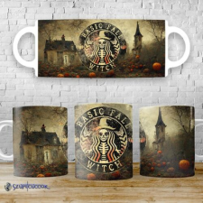 Szupicuccok Halloween Starbucks Witch bögre bögrék, csészék
