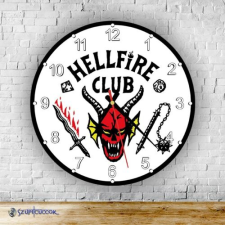 Szupicuccok Hellfire Club kör alakú üveg falióra falióra