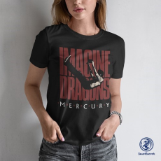 Szupicuccok Imagine Dragons - Mercury női póló Szín: Fekete, Méret: S, Fazon: Standard