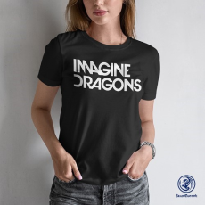 Szupicuccok Imagine Dragons női póló Szín: Fekete, Méret: S, Fazon: Standard