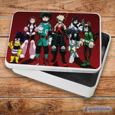Szupicuccok My Hero Academia - Karakterek fém szendvicsdoboz (tároló doboz) uzsonnás doboz