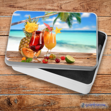 Szupicuccok Nyár - Koktélok fém szendvicsdoboz (tároló doboz) ajándéktárgy