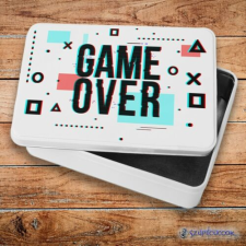 Szupicuccok Playstation game over szendvicsdoboz (tároló doboz) uzsonnás doboz