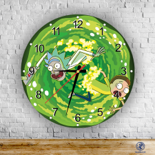 Szupicuccok Rick és Morty - kör alakú üveg falióra falióra