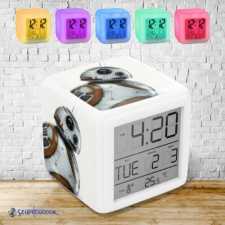 Szupicuccok Star Wars BB8 világító ébresztő óra ébresztőóra
