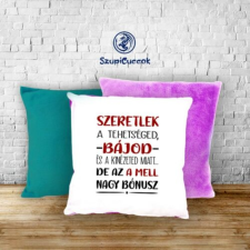 Szupicuccok Szeretlek a bájodért párnahuzat (több színben) lakástextília