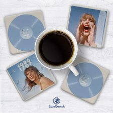 Szupicuccok Taylor Swift - 1989 Taylors Version poháralátét szett (4db) ajándéktárgy