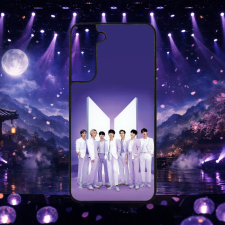 Szupitokok BTS in white - Samsung tok tok és táska