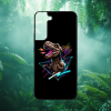 Szupitokok Jurassic Park - Neon T-Rex - Samsung tok