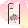 Szupitokok Pusheen - I am busy - iPhone tok