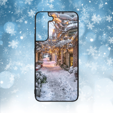 Szupitokok Tél - Havas téli utca - Samsung tok tok és táska