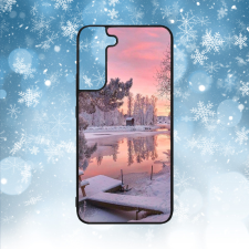 Szupitokok Tél - Havas tópart - Samsung tok tok és táska