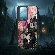 Szupitokok Wednesday - Wednesday és Enid kollázs - Huawei tok tok és táska